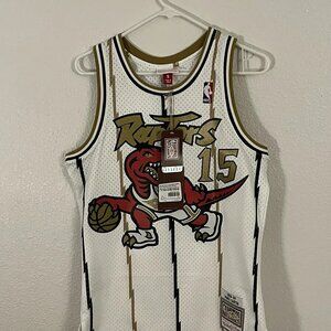 #15 TORONTO RAPTORS RELOADED VINCE CARTER JERSEY BRAND NEW NWT (RARE) SIZE S